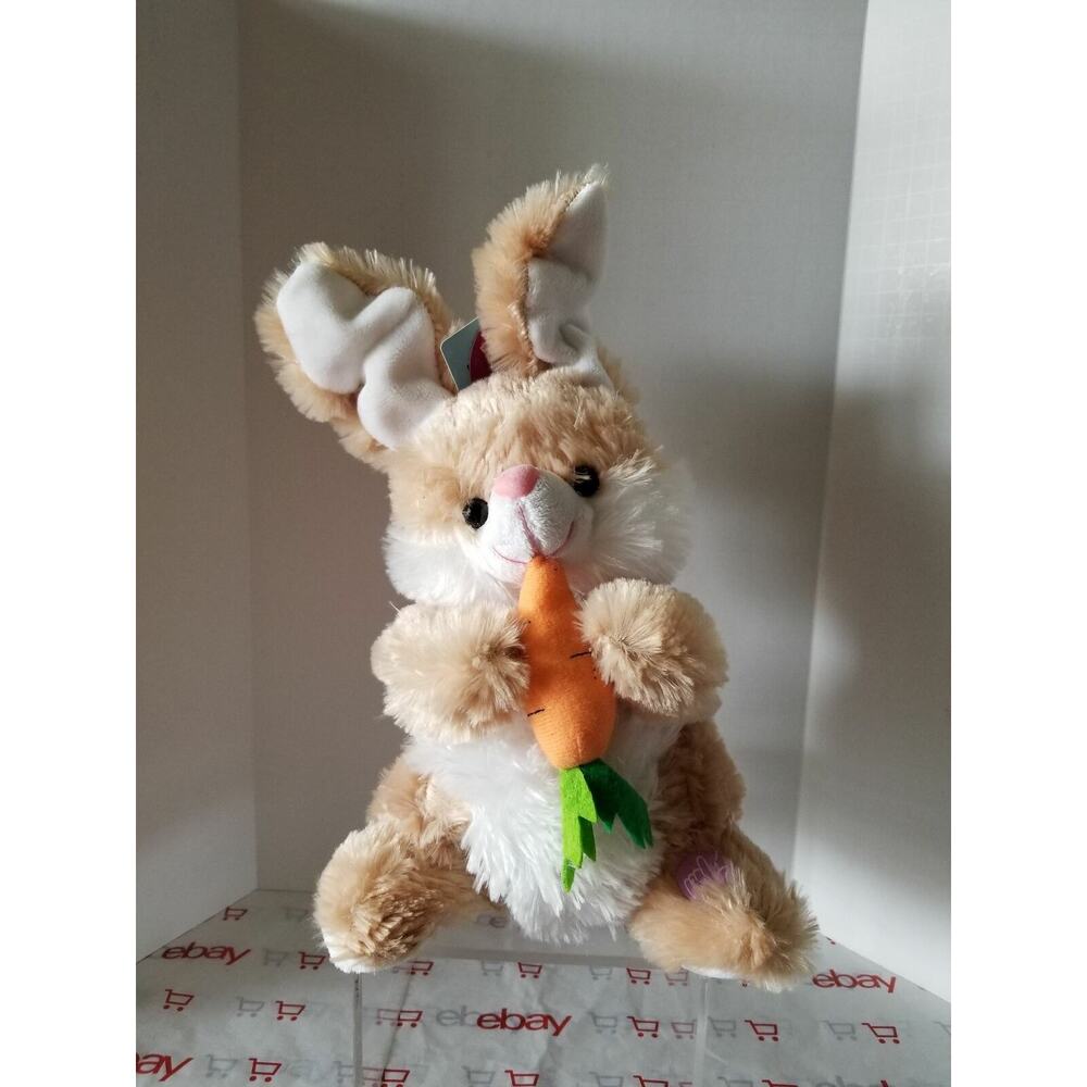 Animated Bunny Plush 9" - Three Little Fishies